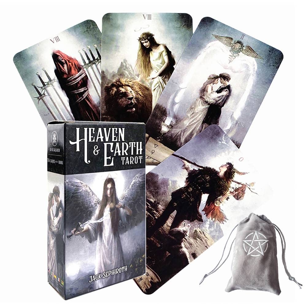 正規品　Heaven & Earth Tarot レアタロットカード未使用美品 Amazon.co.jp: 天＆アースタロットカード,Heaven & Earth Tarot Cards